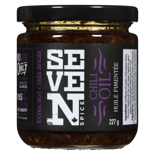 Seven Spice Chili Oil - Extra Hot 227g, 1 Each