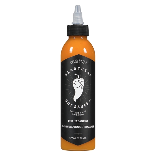 Heartbeat Hot Sauce Co. - Red Habanero 177ml, 1 Each