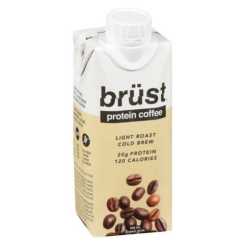 Brust - Protein Coffee - Cold Brew - Light Roast 330ml, 1 Each