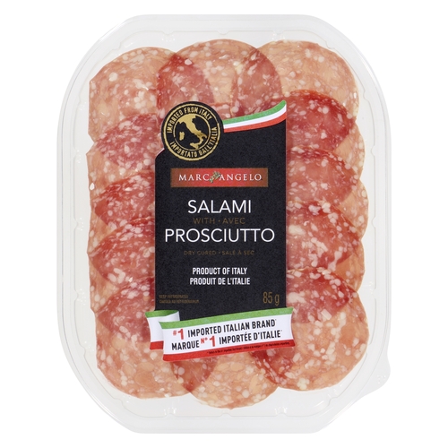 Marc Angelo - Salami with Dry Cured Prosciutto 85g, 1 Each