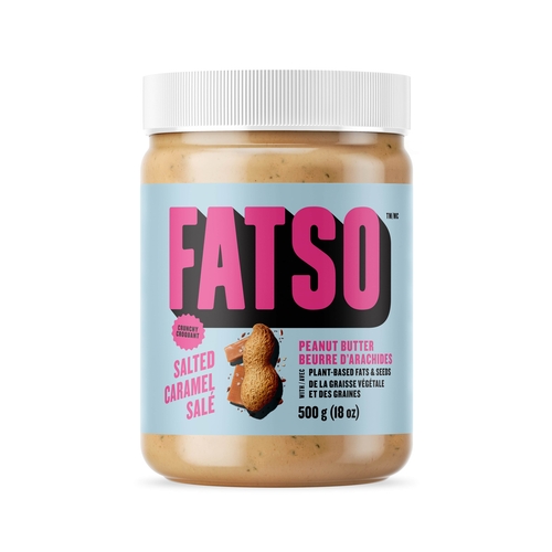 Fatso - Peanut Butter - Crunchy Salted Caramel 500g, 1 Each