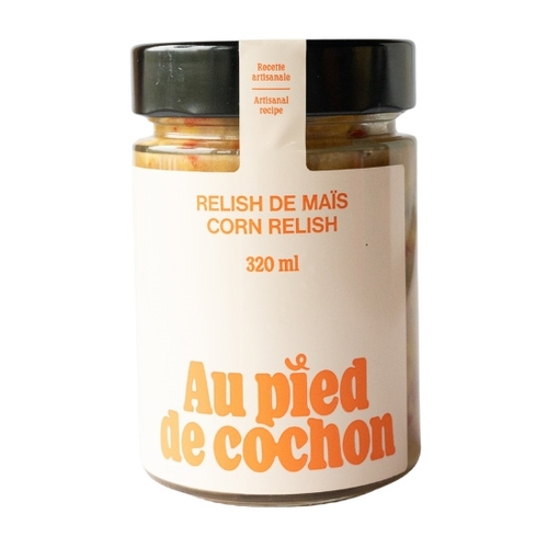Au Pied de Cochon - Corn Relish 320ml, 1 Each