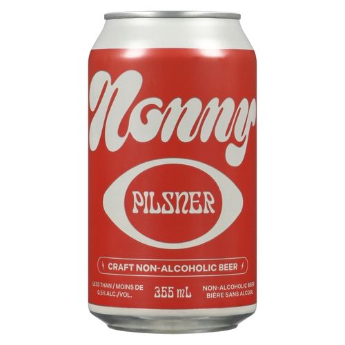 Nonny Non-Alcoholic Beer - Czech Pilsner 355ml, 1 Each