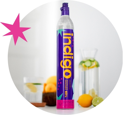 Indigo - CO2 Carbonator Cylinder