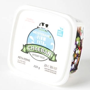 Chaeban Artisan Cheese - Firm Feta 22% m.f. 200g, 1 Each