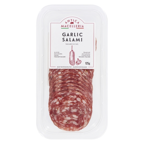 Antica Macelleria - Garlic Salami 125g, 1 Each