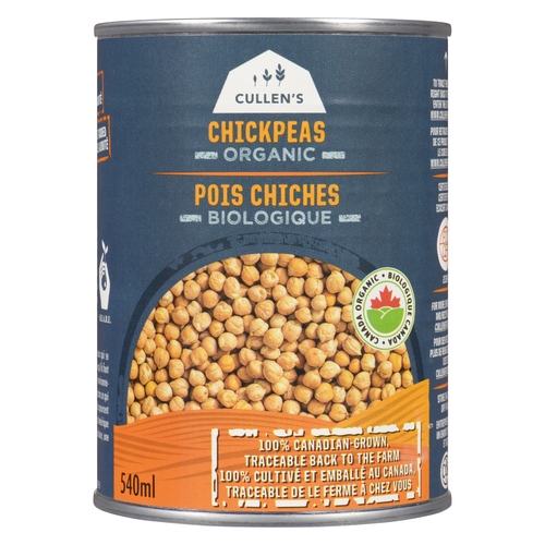 Cullen's - Organic Chickpeas 540m