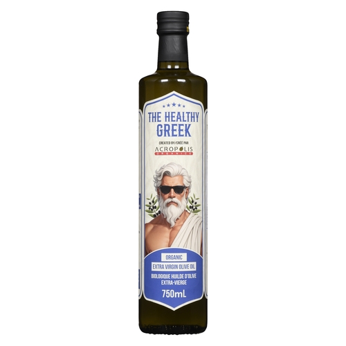 Acropolis Organics - The Healthy Greek Organic Extra Virgin Olive Oil 750ml, 1 Each