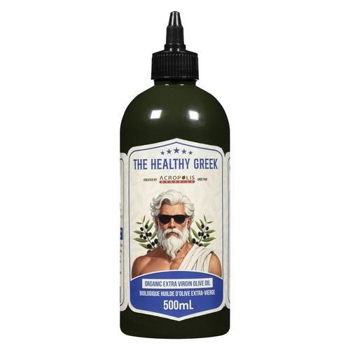 Acropolis Organics - The Healthy Greek Organic Extra Virgin Olive Oil 500ml, 1 Each