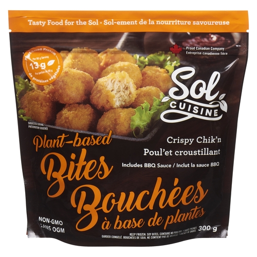 Sol Cuisine - Plant Based Bites - Crispy Chik'n 300g, 1 Each