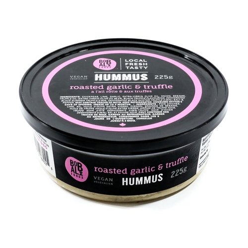 BobAli Foods - Hummus - Roasted Garlic & Truffle Hummus 250g, 1 Each