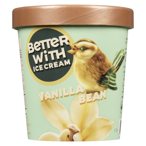 Better with Ice Cream - Vanilla Bean 473ml, 1 Each