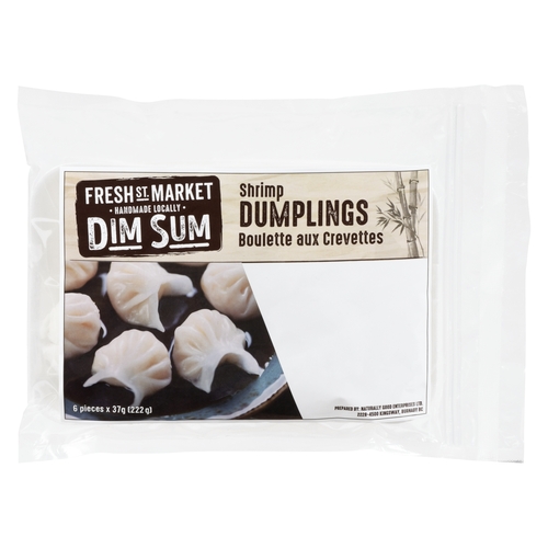 Fresh St. Market - Dim Sum - Shrimp Dumplings 8/27.75g, 1 Each