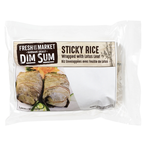 Fresh St. Market - Dim Sum - Wrapped Sticky Rice 4/75g, 1 Each