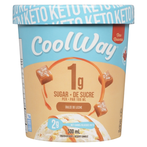 CoolWay - Keto Frozen Dessert - Dulce de Leche 500ml