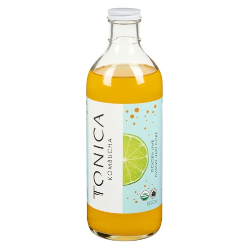 Tonica - Organic Kombucha - Golden Lime 1.1l, 1 Each