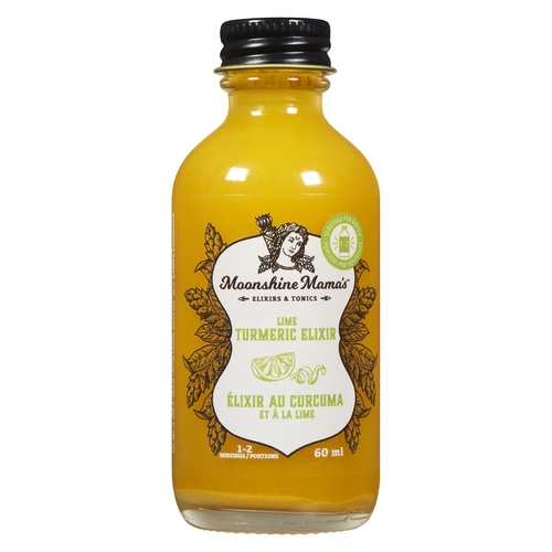 Moonshine Mama's - Lime Turmeric Elixir 60ml