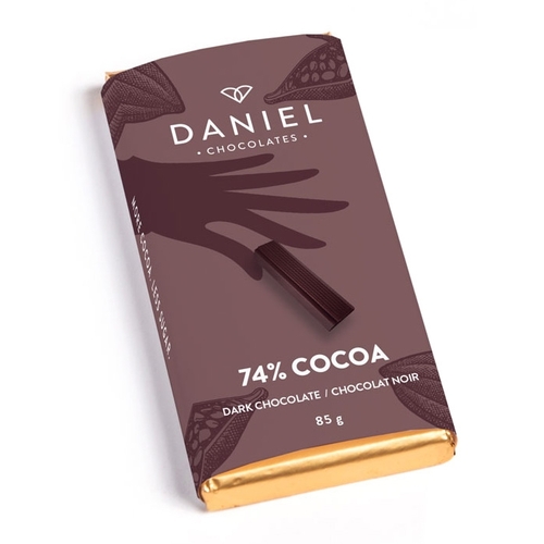 Daniel Chocolates - Dark Chocolate Bar 85g, 1 Each