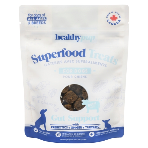 Healthypup - Superfood Treats for Dogs - Beef 113g, 1 Each