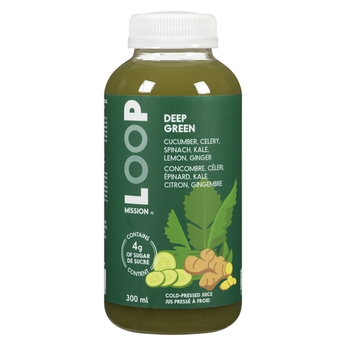 Loop Mission - Cold-Pressed Juice - Deep Green 300ml