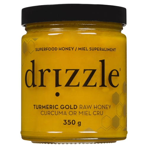 Drizzle - Raw Honey - Turmeric Gold 350g, 1 Each