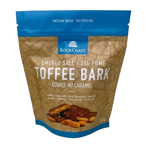 RockCoast Toffee Bark - Smoked Salt 105g, 1 Each