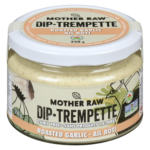 Mother Raw - Organic Dip - Roasted Garlic 250g, 1 Each
