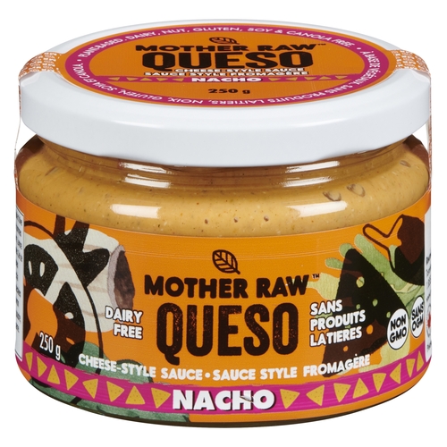 Mother Raw - Organic Dip - Nacho Cheese-Style Sauce 250g, 1 Each
