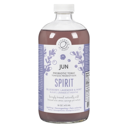 Moonbrew by Booch - Jun Probiotic Tonic - Spirit Blueberry, Lavender & Mint 473ml
