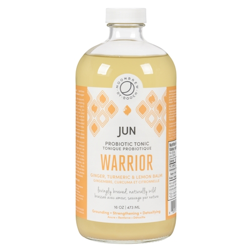 Moonbrew by Booch - Jun Probiotic Tonic Warrior Ginger, Turmeric & Lemon Balm 473ml