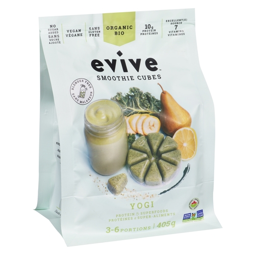 Evive - Organic Smoothie Cubes - Yogi 405g, 1 Each