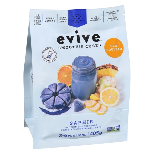 Evive - Smoothie Cubes - Saphir 405g, 1 Each