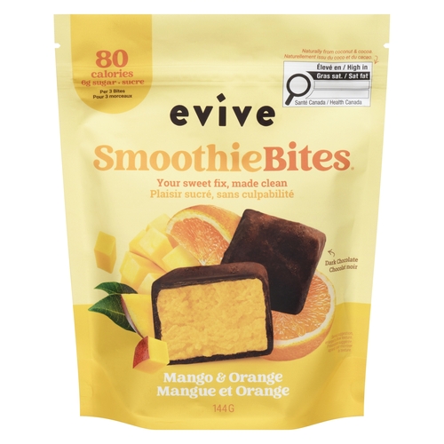 Evive - Smoothie Bites - Mango & Orange 144g, 1 Each