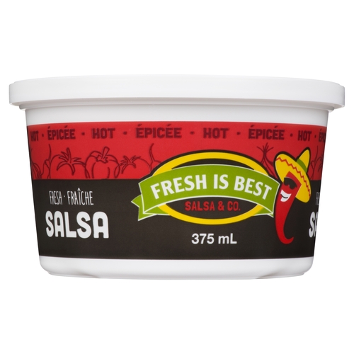 Fresh Is Best - Fresh Salsa - Hot 375ml, 1 Each