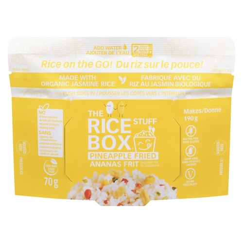 The Rice Stuff Box - Pineapple Fried 70g, 1 Each
