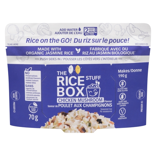 The Rice Stuff Box - Chicken Mushroom 70g, 1 Each