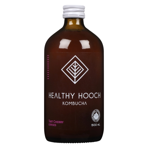 Healthy Hooch - Kombucha - Tart Cherry 500ml, 1 Each