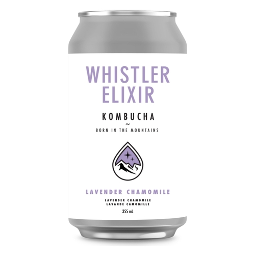 Whistler Elixir Kombucha - Lavender Chamomile 355ml, 1 Each