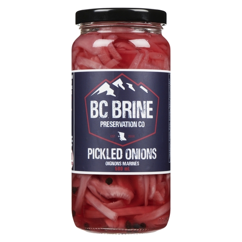 BC Brine Preservation Co - Spicy Pickled Onion 500ml, 1 Each