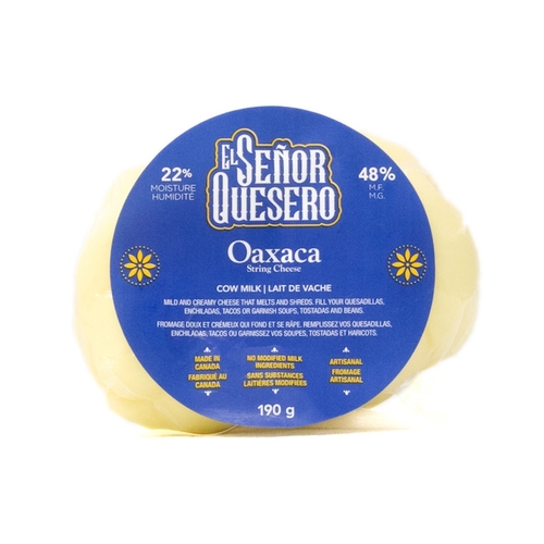El Senor Quesero - Oaxaca String Cheese 48% m.f 190g