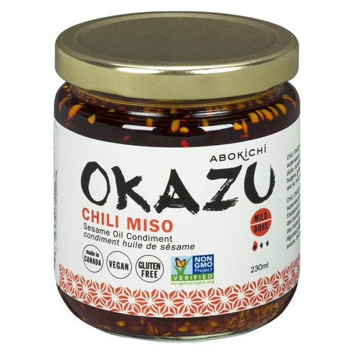 Abokichi Okazu - Chili Miso Sesame Oil Condiment 230ml, 1 Each