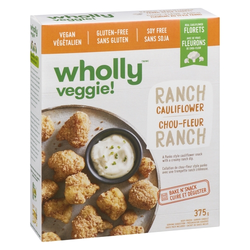 Wholly Veggie! - Wings - Ranch Cauliflower 375g