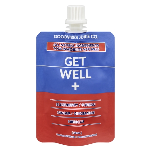 Goodvibes Juice Co. - Natural Beverage - Get Well + 50ml