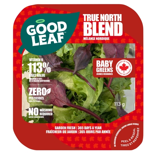 Good Leaf - True North Blend Baby Greens 113g