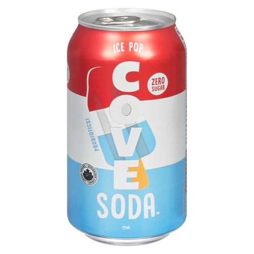 Cove Soda - Organic Ice Pop 355ml, 1 Each