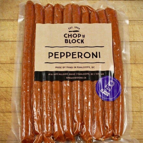 Chop N Block - Pepperoni - Classic 10's 550g, 1 Each