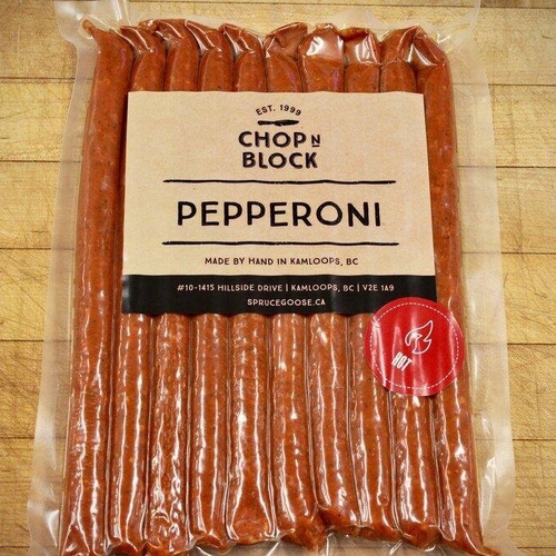 Chop N Block - Pepperoni - Hot 10's 550g