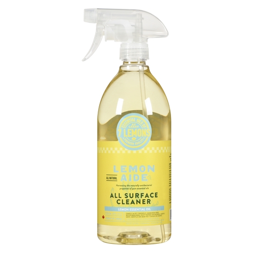 Lemon Aide - All Surface Cleaner - Lemon Essential Oil 750ml