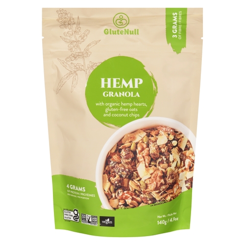 GluteNull - Hemp Granola 140g