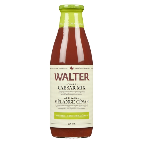Walter - Craft Caesar Mix - Dill Pickle 946ml